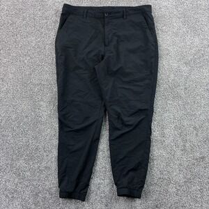 Alpine Design Jogger Pants Mens 36 Black Performance Stretch Outdoor Hiking